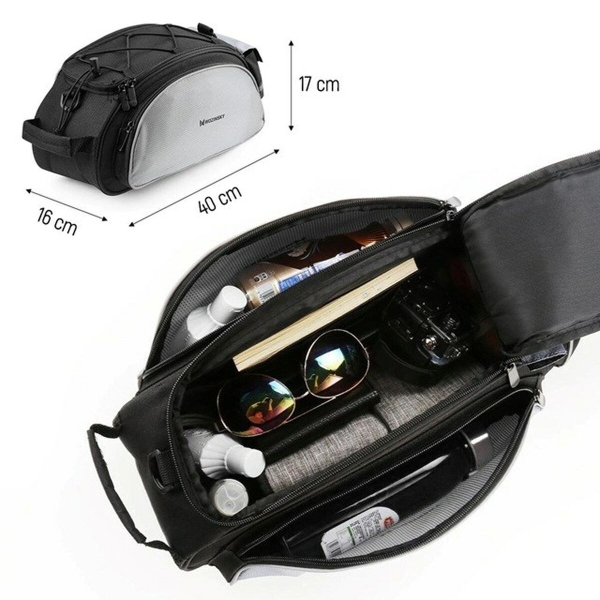 Bicycle Bag Wozinsky WBB1BK