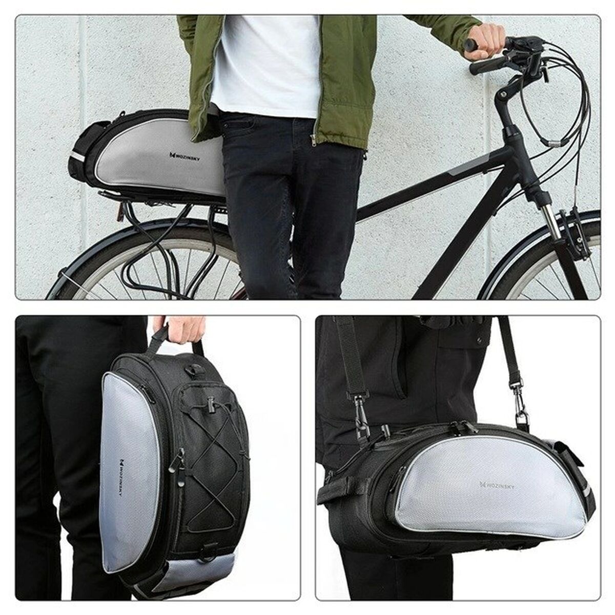 Bicycle Bag Wozinsky WBB1BK