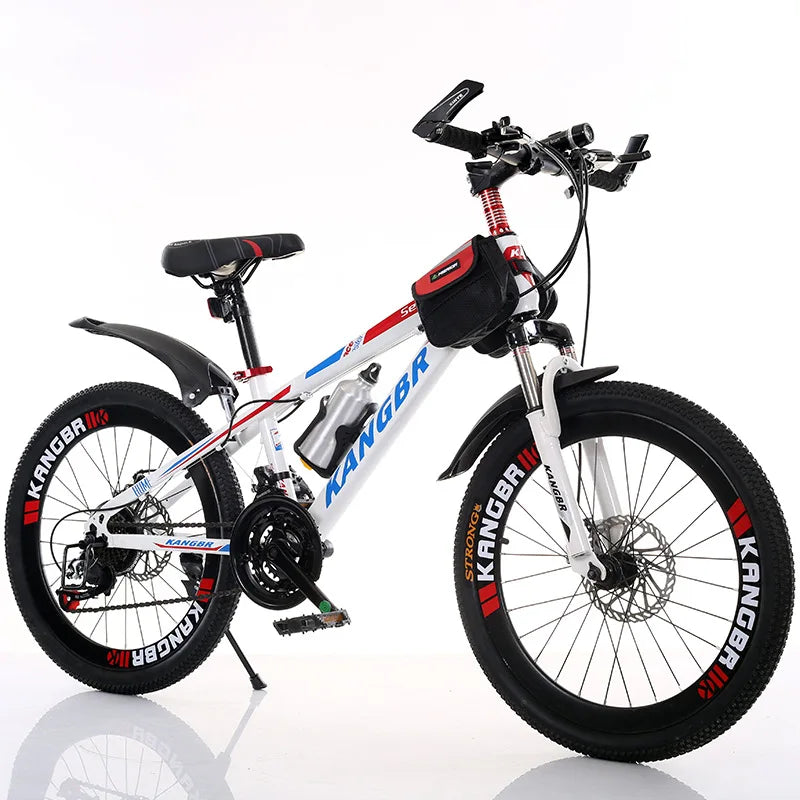 Mountain Bike with Double Disc Brakes - Perfect for Adults and Students