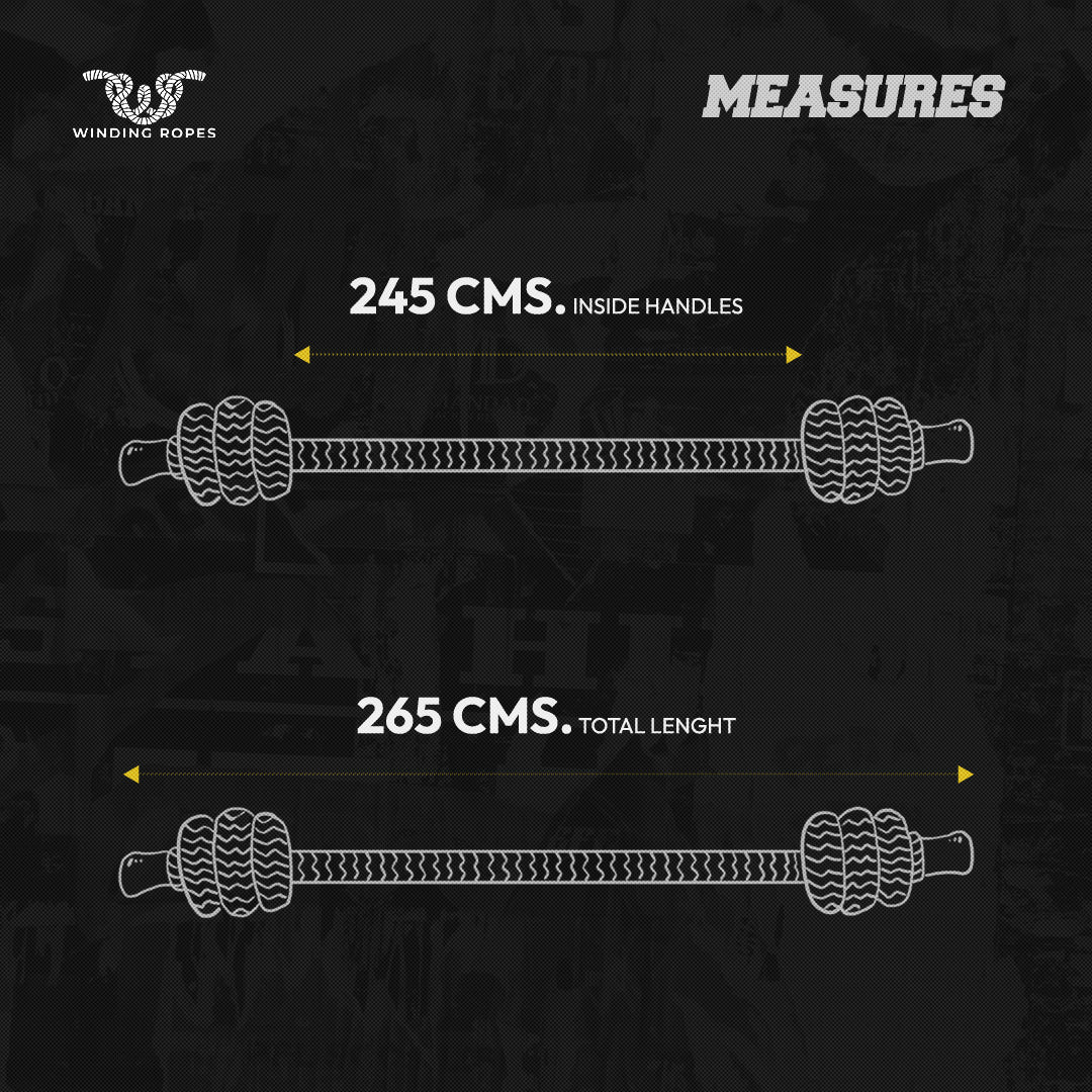 Starter Pack: 12mm rope & 0.75 kgs Ghost Shark