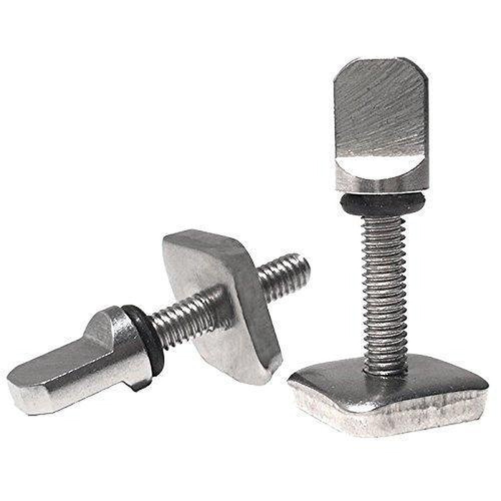 Surfboard Fins Thumb Screw and Plate for Longboard Center -