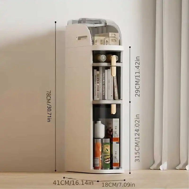 Transform Your Bathroom into a Haven of Order with Our Storage Shelf-5