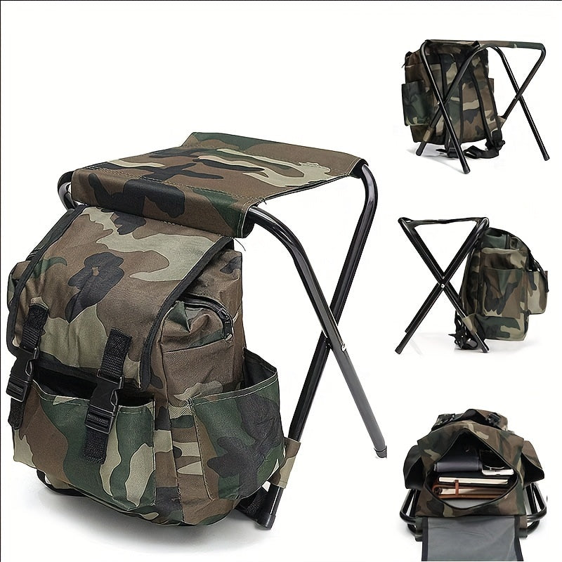Camping Foldable Stool with Storage Bag-3
