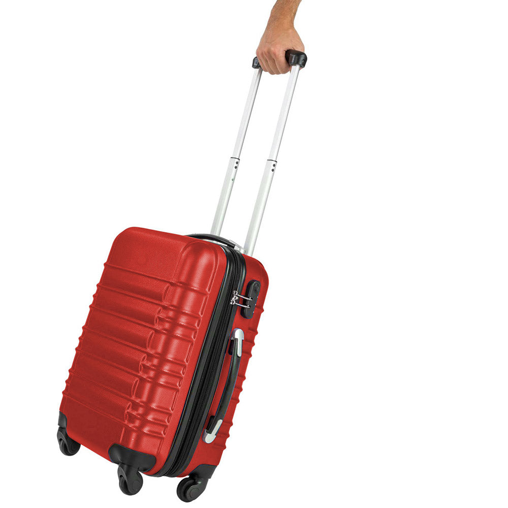 Set de 4 trolere cabina, 4 culori-rosu
