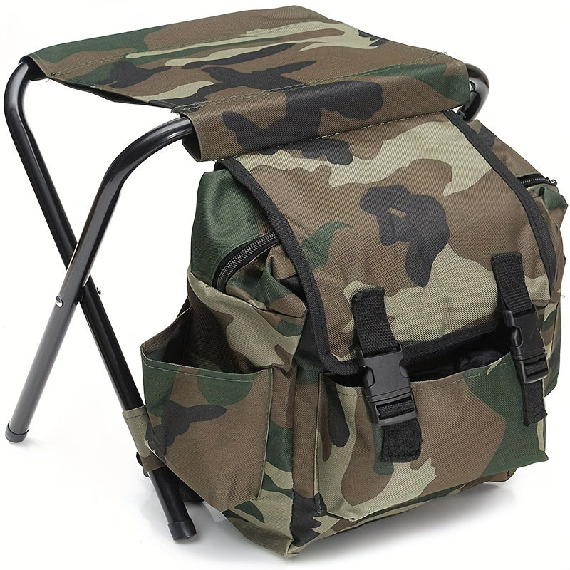 Camping Foldable Stool with Storage Bag-0