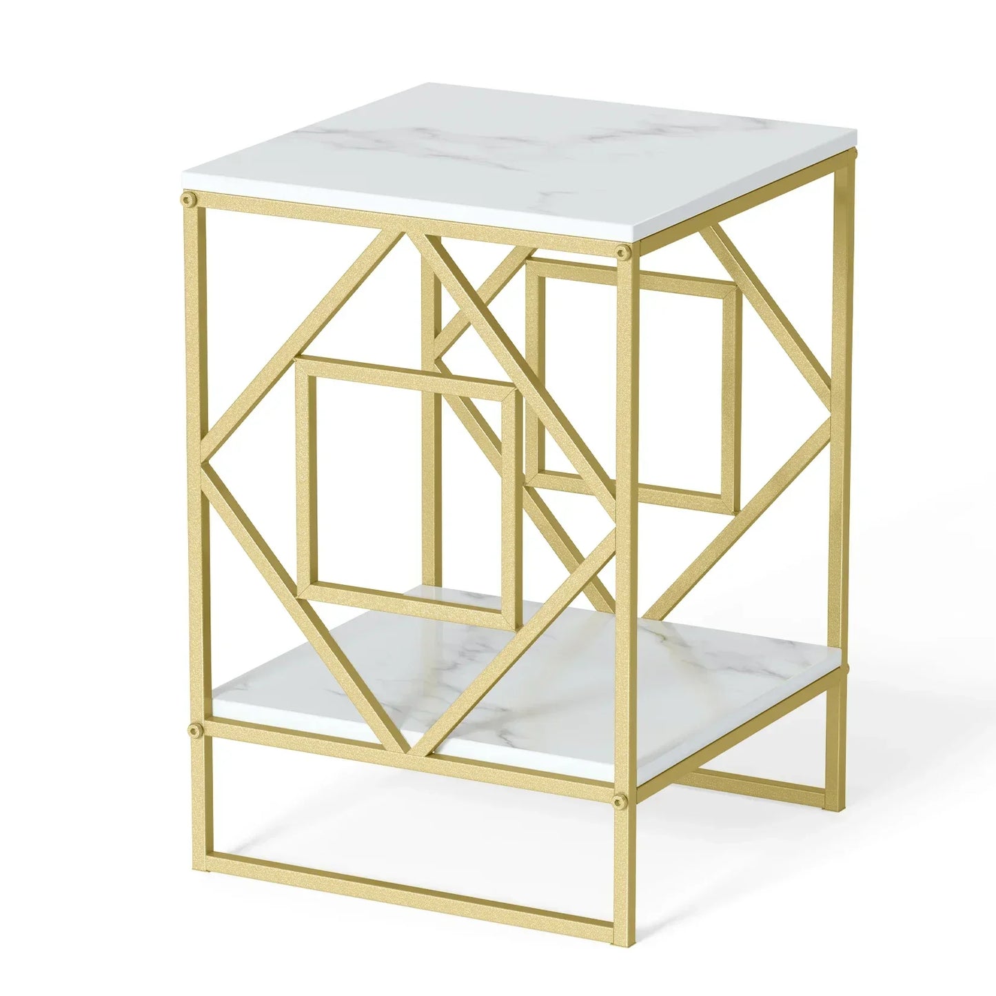 Luxury Marble Tea Coffee Cafe Table-4