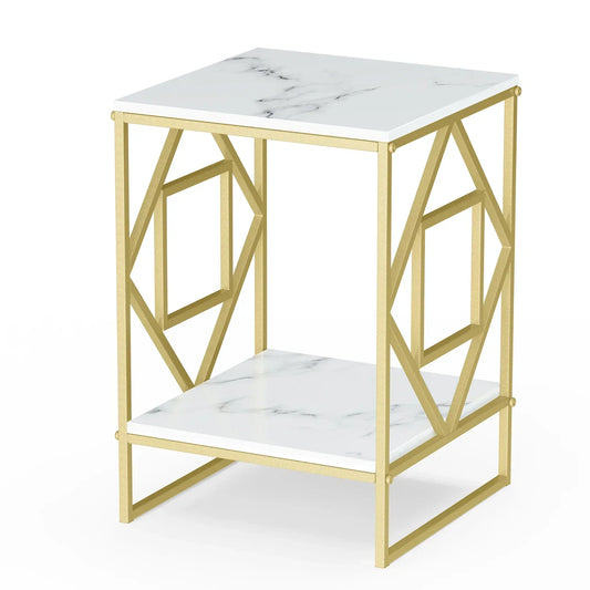 Luxury Marble Tea Coffee Cafe Table-0