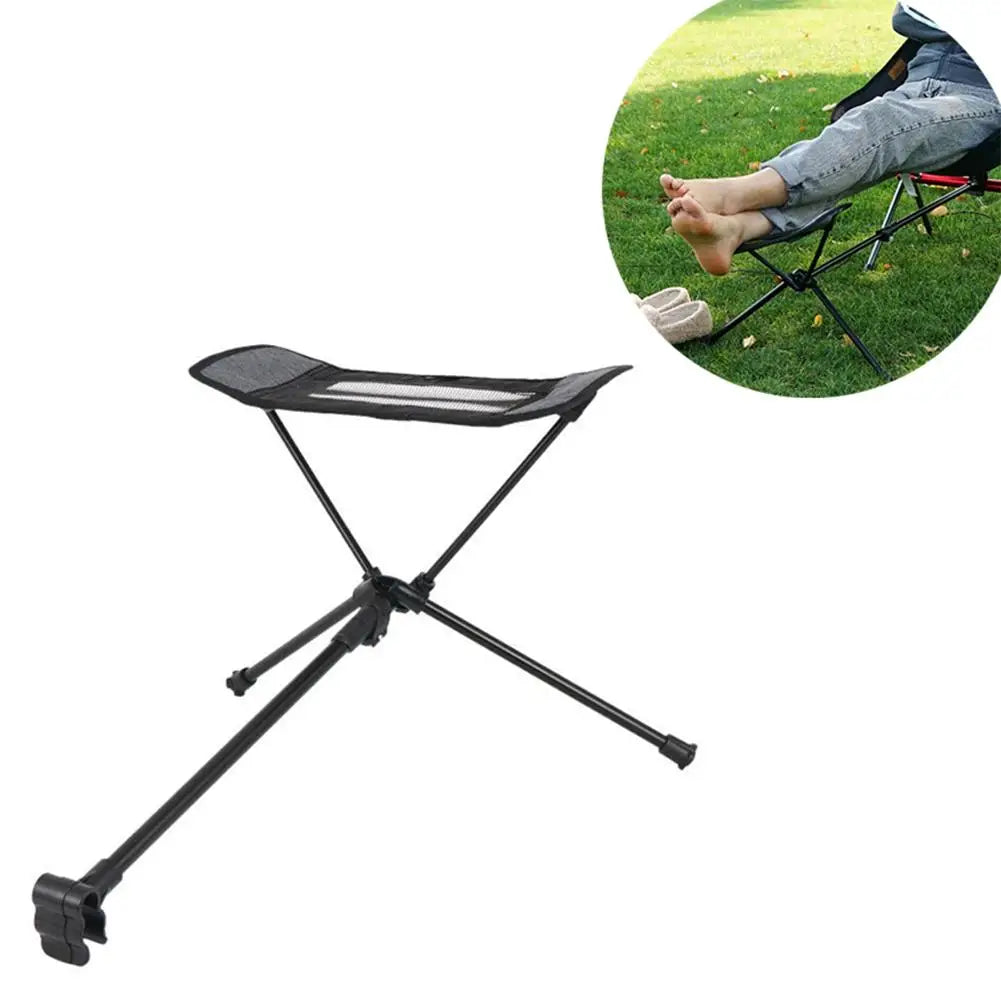 Multi-Use Portable Chair with Retractable Footrest-1