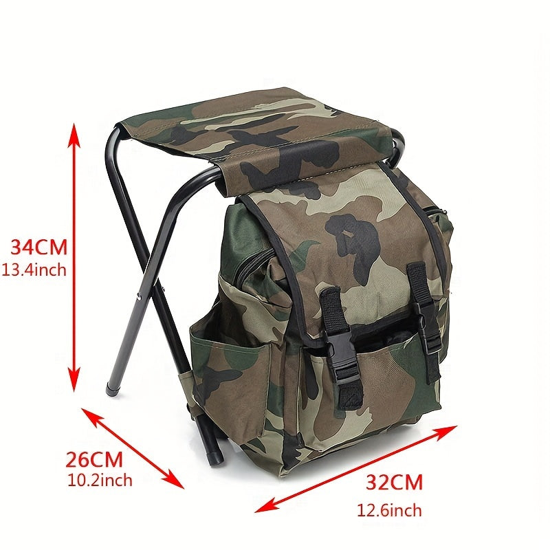 Camping Foldable Stool with Storage Bag-4